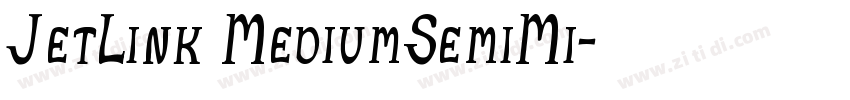 JetLink MediumSemiMi字体转换
